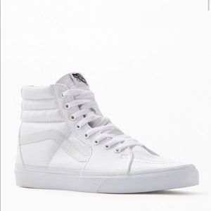 *BRAND NEW!*  Vans Sk8-Hi White Shoes